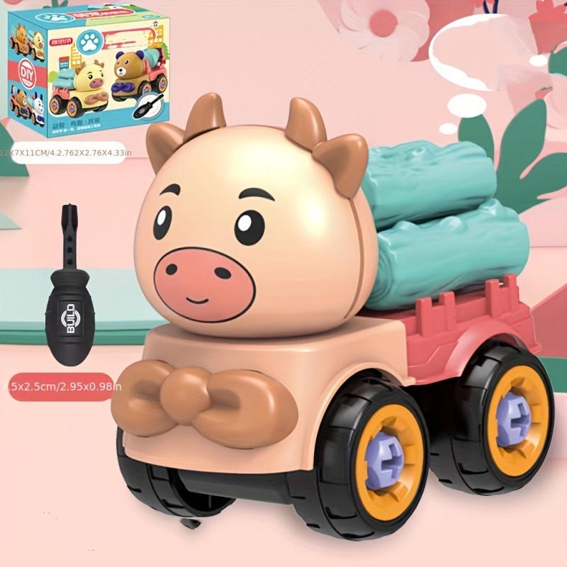 Kids Kindergarten Disassembly Animal Toy Set