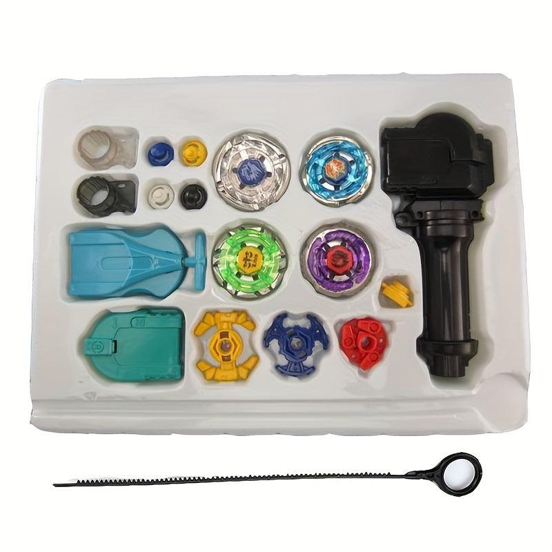Boxed Spinning Tops Toy with Random Parts Colors