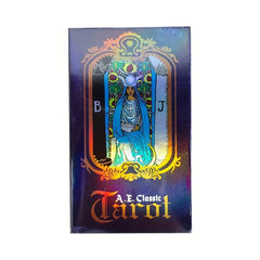78pcs Laser Tarot Cards Set English Edition