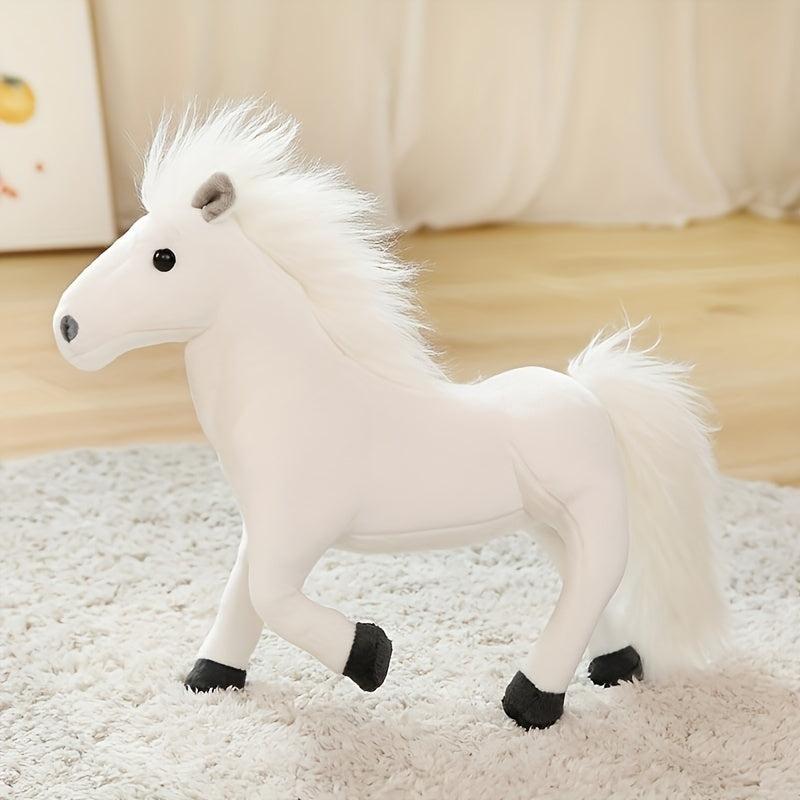 Cuddly Plush Pony Doll for Animal-Loving Kids