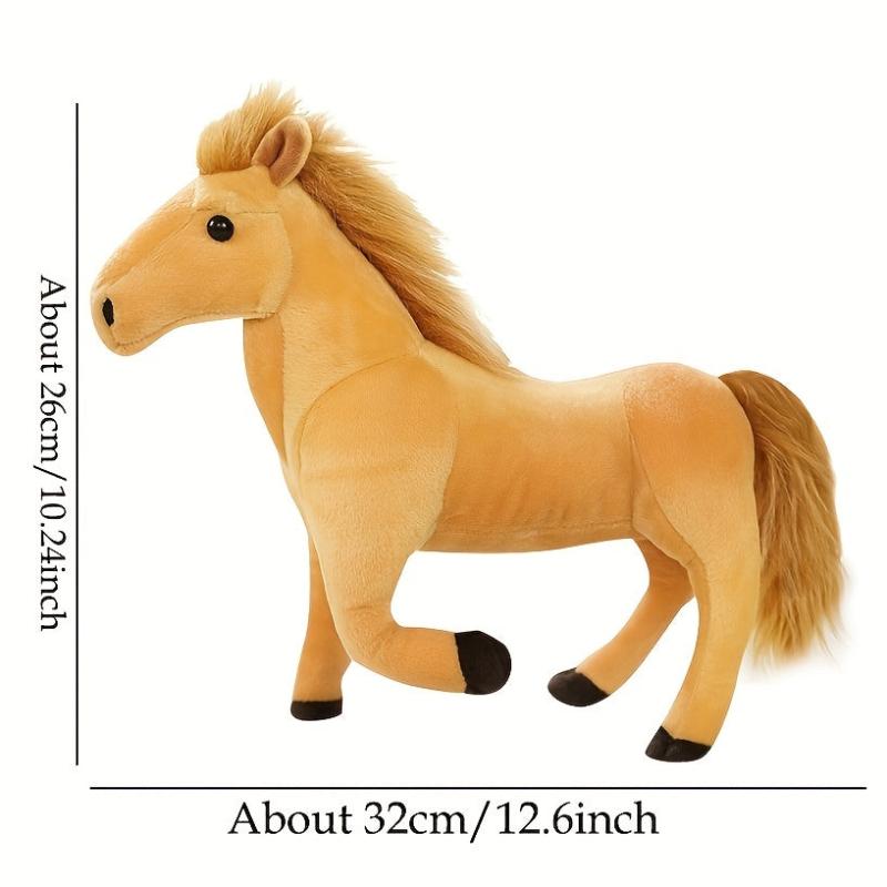 Cuddly Plush Pony Doll for Animal-Loving Kids