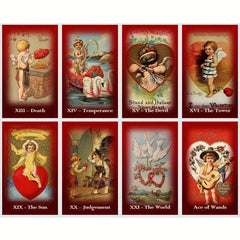Love Tarot Card Deck 78 Cards Fortune Telling Game Divination Cards