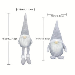 Christmas Gnome Doll Xmas Decoration Faceless Elderly Long Legged Doll