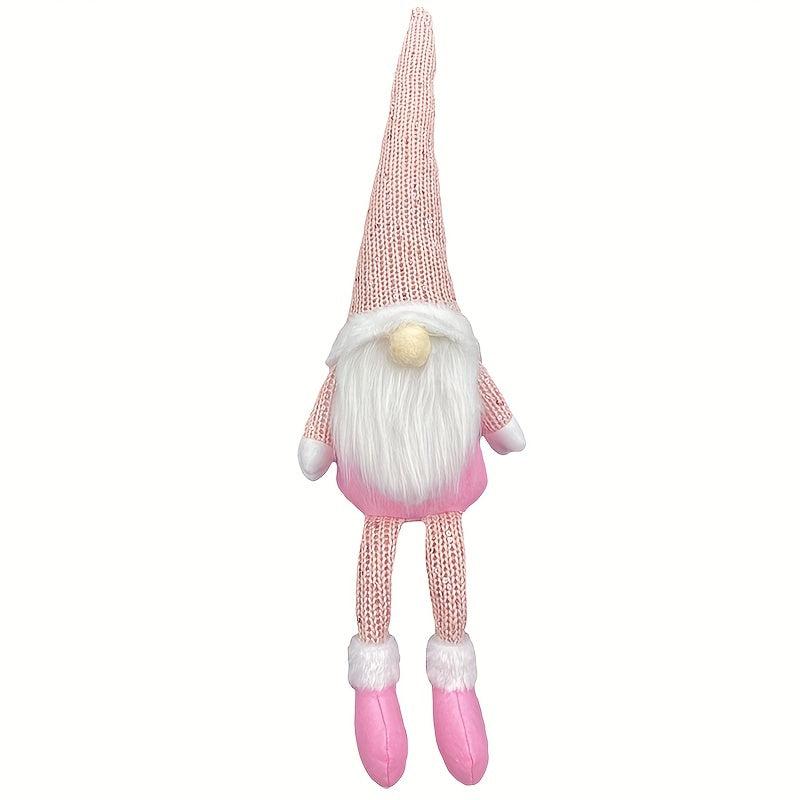 Christmas Gnome Doll Xmas Decoration Faceless Elderly Long Legged Doll