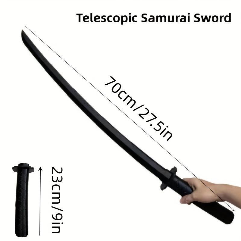 Telescopic Samurai Sword Family Toy Props 3D Printed Cosplay