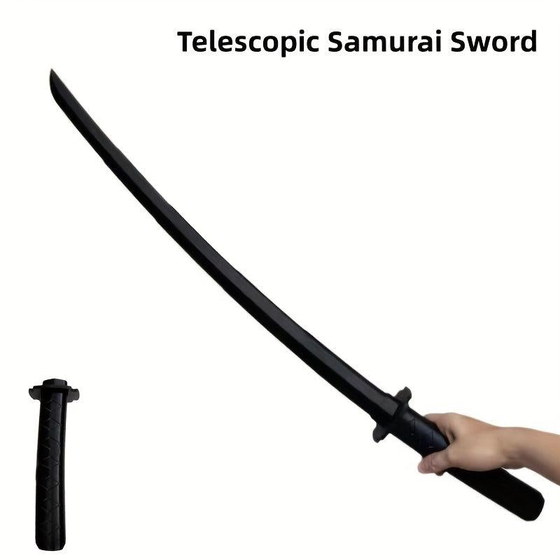 Telescopic Samurai Sword Family Toy Props 3D Printed Cosplay
