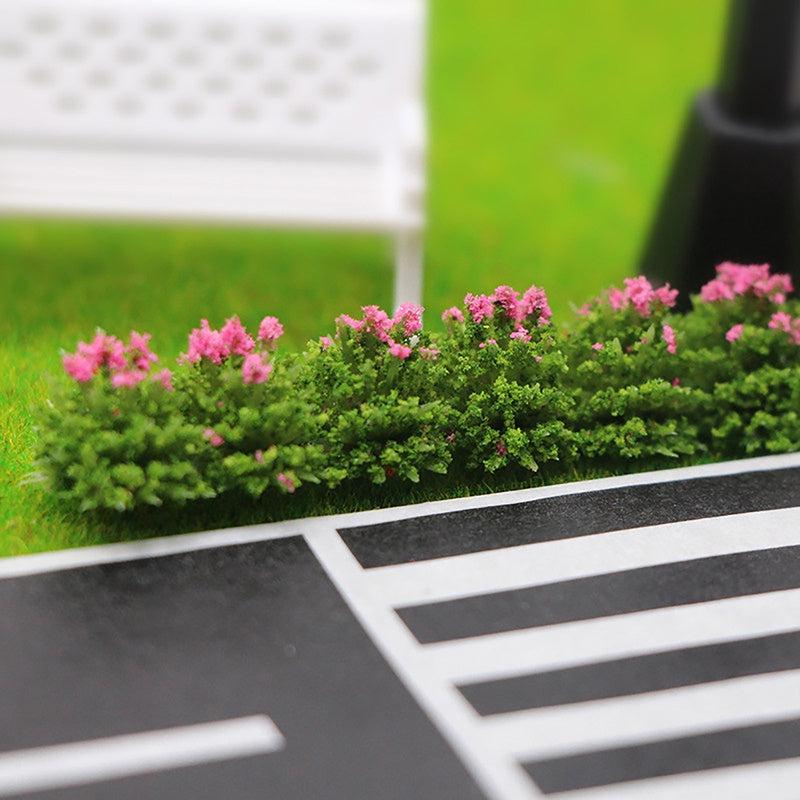 Dollhouse Shrub Strip Plant Greenbelt Garden Decor Toy Doll House Accessories