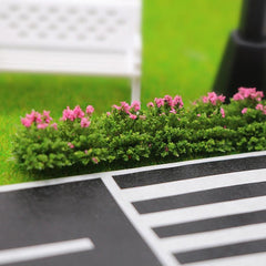 Dollhouse Shrub Strip Plant Greenbelt Garden Decor Toy Doll House Accessories