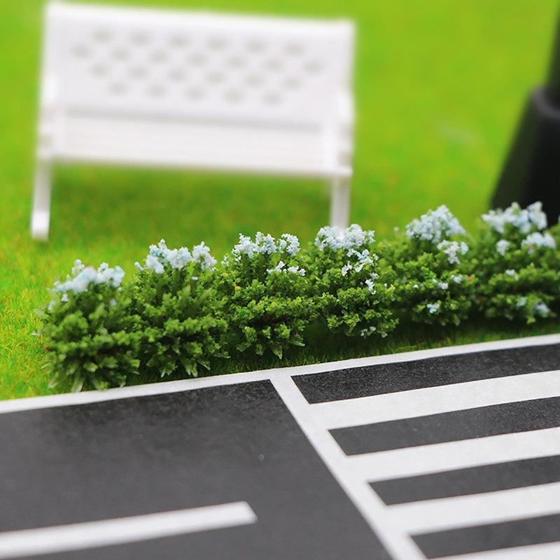 Dollhouse Shrub Strip Plant Greenbelt Garden Decor Toy Doll House Accessories