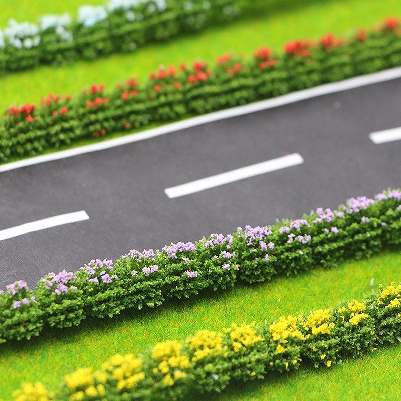 Dollhouse Shrub Strip Plant Greenbelt Garden Decor Toy Doll House Accessories