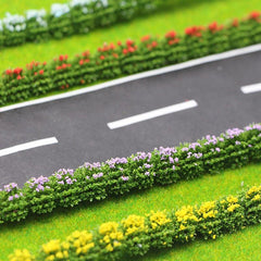 Dollhouse Shrub Strip Plant Greenbelt Garden Decor Toy Doll House Accessories