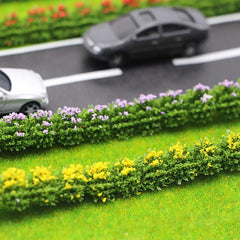Dollhouse Shrub Strip Plant Greenbelt Garden Decor Toy Doll House Accessories