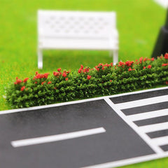 Dollhouse Shrub Strip Plant Greenbelt Garden Decor Toy Doll House Accessories