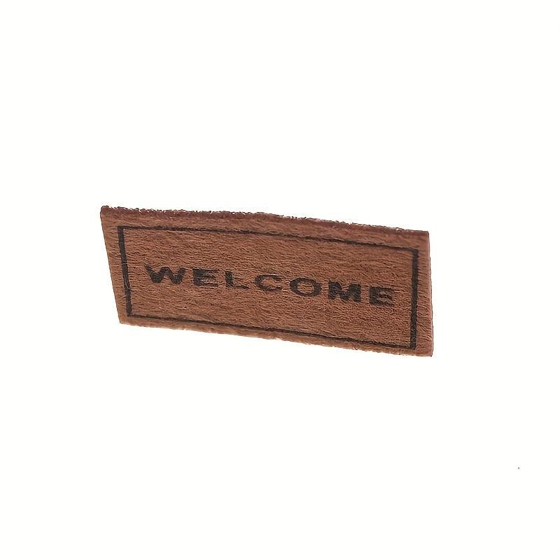 Dollhouse Mini Rug Stylish Floor Decoration Soft Durable Carpet