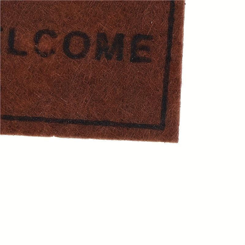 Dollhouse Mini Rug Stylish Floor Decoration Soft Durable Carpet