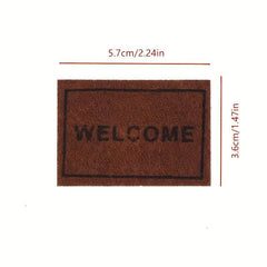 Dollhouse Mini Rug Stylish Floor Decoration Soft Durable Carpet