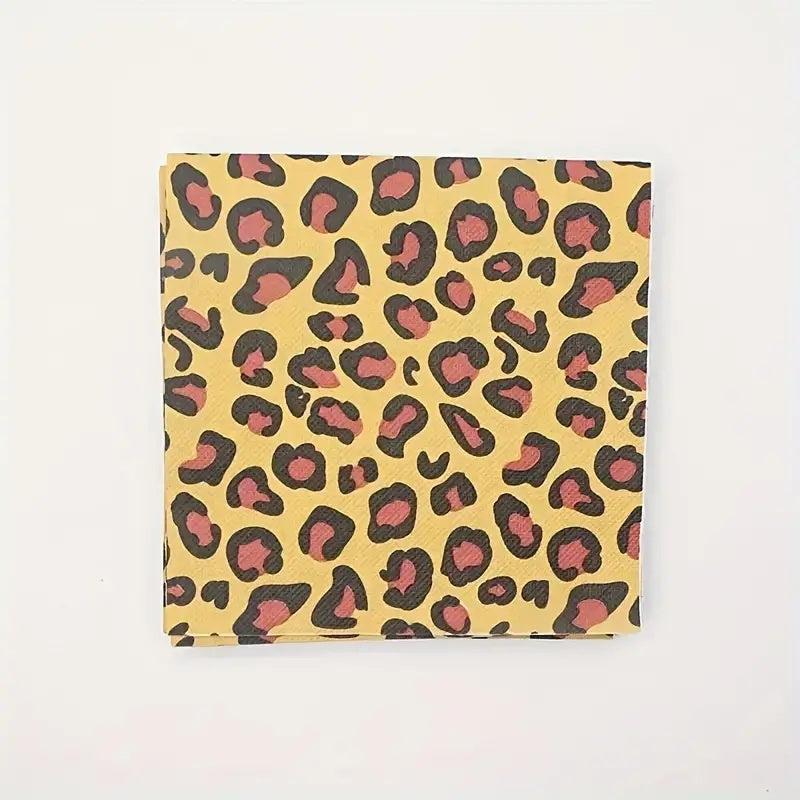 Leopard Print Party Supplies Serves 10 Guests