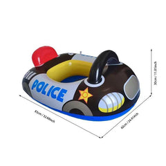 Inflatable Car Float Swimming Raft with Safe Seat
