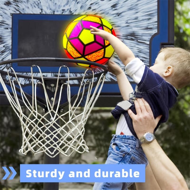4PCS Light Up Inflatable Bouncy Ball Set