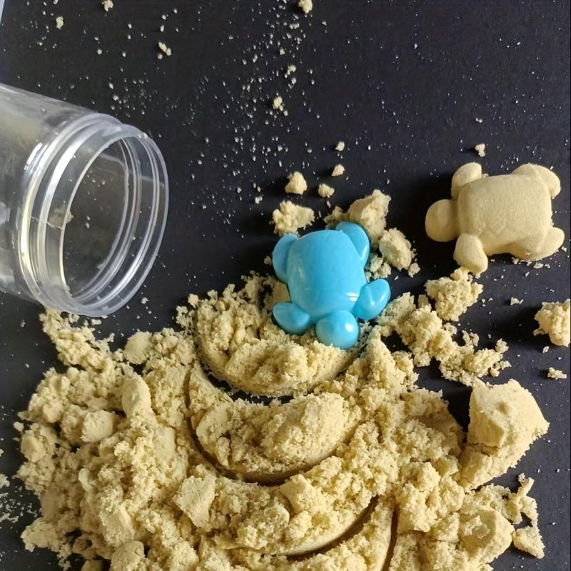 Space Sand Set With Mold Magic Sand Toy Set for Boys and Girls