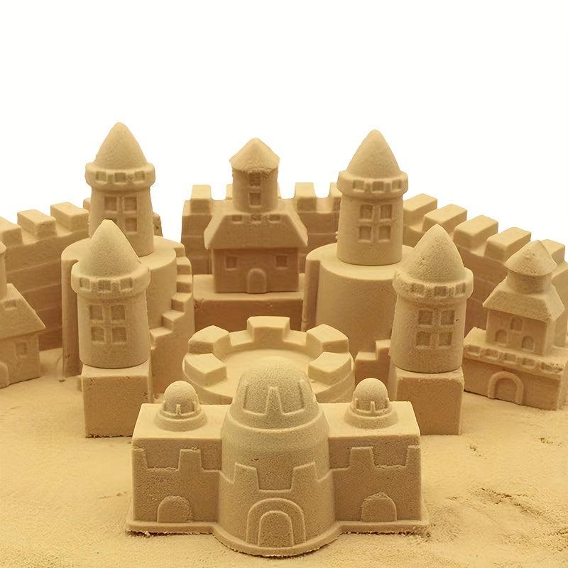 Space Sand Set With Mold Magic Sand Toy Set for Boys and Girls