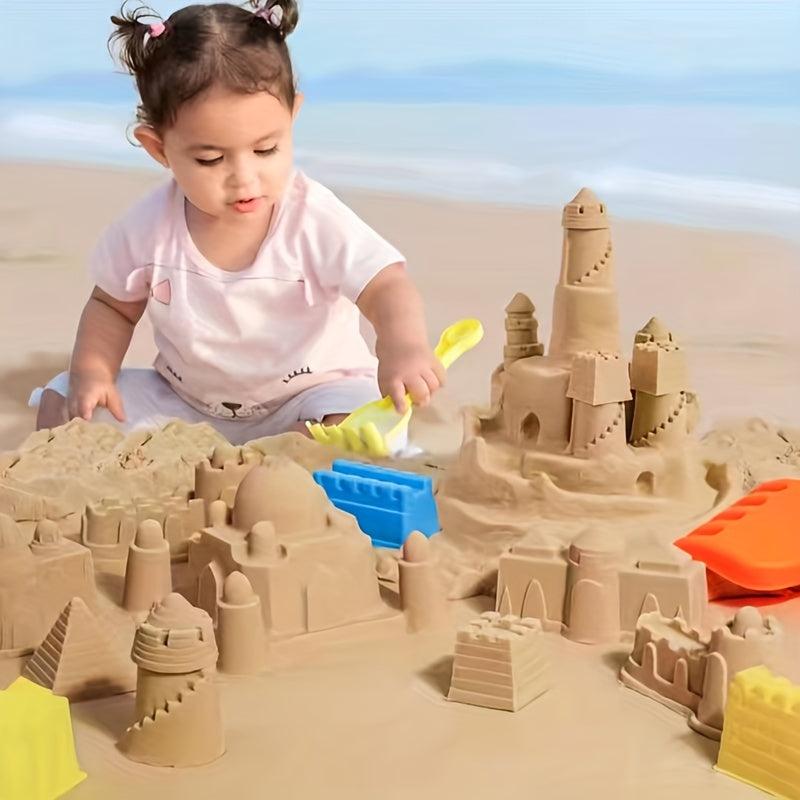 Space Sand Set With Mold Magic Sand Toy Set for Boys and Girls