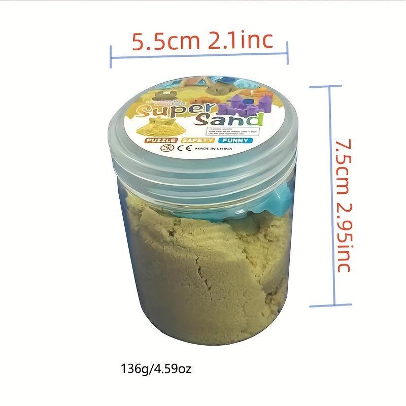 Space Sand Set With Mold Magic Sand Toy Set for Boys and Girls