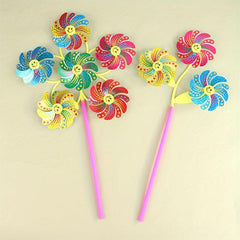 Colorful Cartoon Windmill Pinwheel Garden Decor Toy