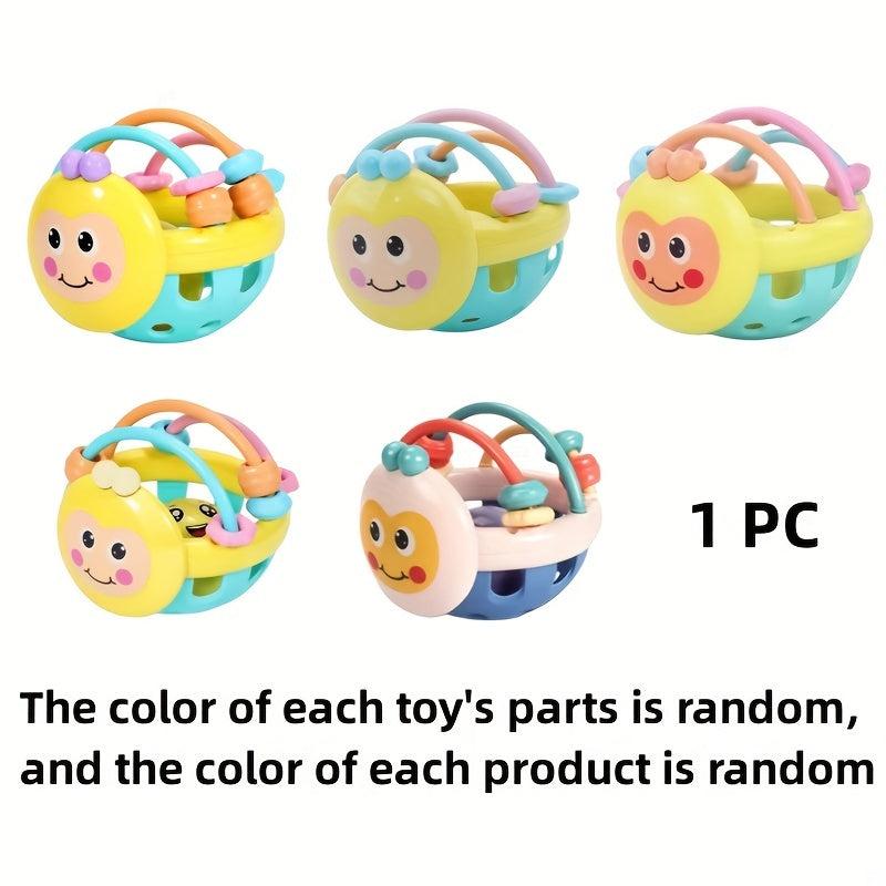 Hand Bell Teether Toy for Babies, Toddlers - Perfect Christmas Gift