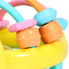 Hand Bell Teether Toy for Babies, Toddlers - Perfect Christmas Gift