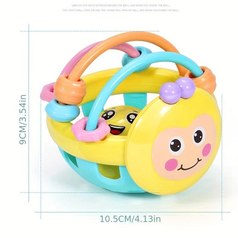 Hand Bell Teether Toy for Babies, Toddlers - Perfect Christmas Gift