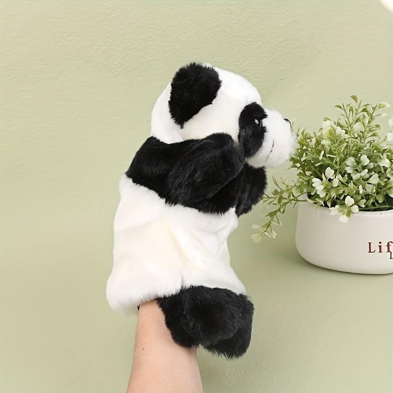 Panda Hand Puppet Plush Toy for Storytelling Role Play