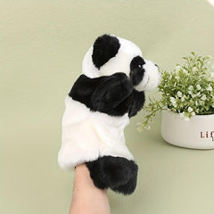 Panda Hand Puppet Plush Toy for Storytelling Role Play
