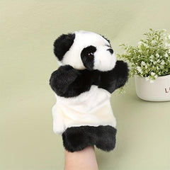 Panda Hand Puppet Plush Toy for Storytelling Role Play