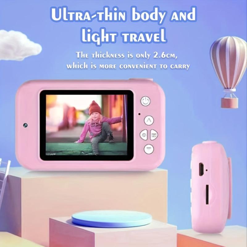 Y2 Mini Digital Camera HD Cartoon SLR Portable Camera 2.0 Inch Screen