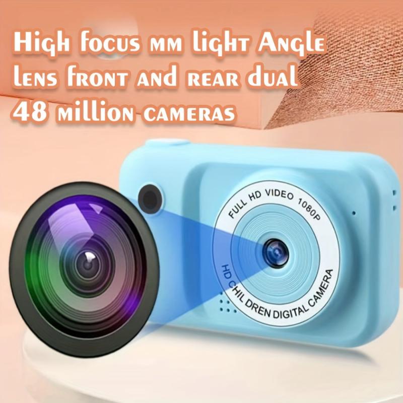 Y2 Mini Digital Camera HD Cartoon SLR Portable Camera 2.0 Inch Screen