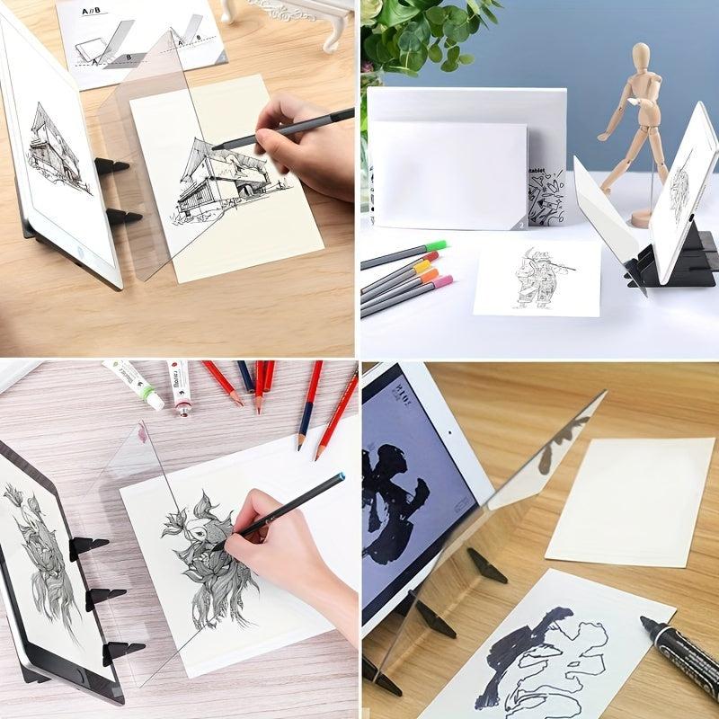 Optical Tracing Board for Mobile Tablet - Beginner-Friendly