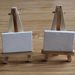 10pcs Mini Stretched Art Board Set Canvas Acrylic Paint