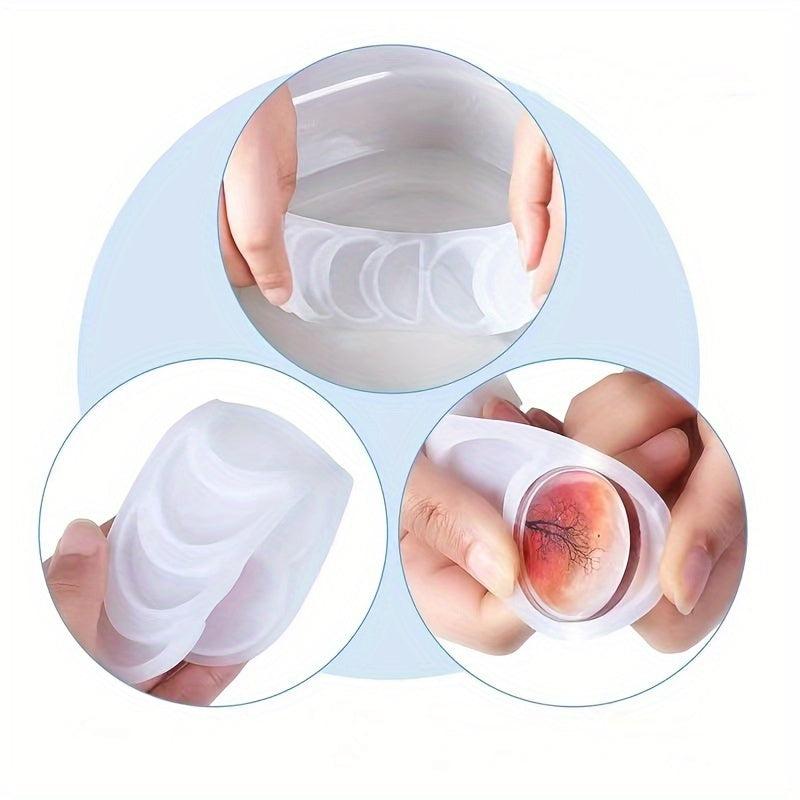 Mirror Crystal Epoxy Moon Mold for Home Decoration