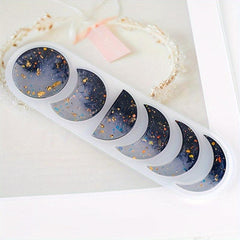 Mirror Crystal Epoxy Moon Mold for Home Decoration