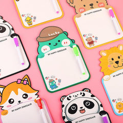 Erasable Drawing Board Double-sided DIY Writing Graffiti Student Message Lanyard