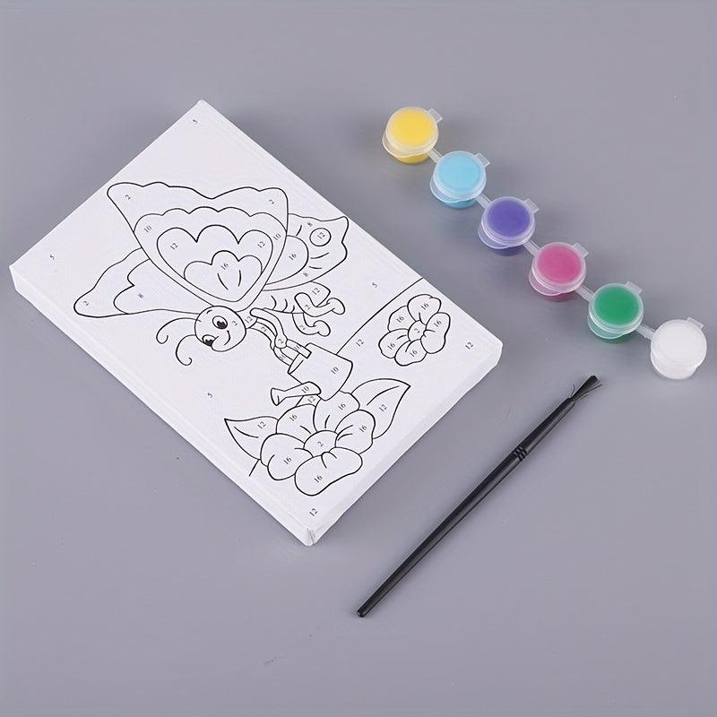 DIY Cartoon Animal Digital Painting Kit