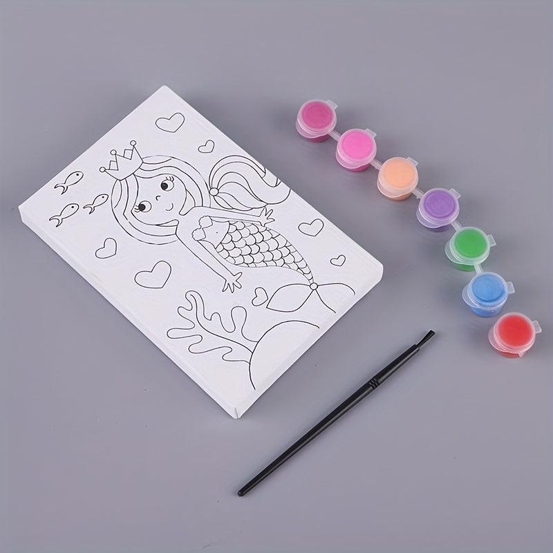 DIY Cartoon Animal Digital Painting Kit