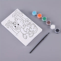 DIY Cartoon Animal Digital Painting Kit