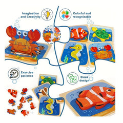 Montessori Toys For Girls Boys Ages 1 2 3 Kids Puzzles Baby Puzzles