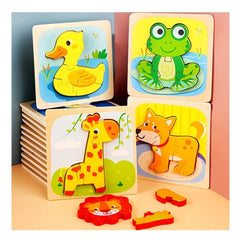 Montessori Toys For Girls Boys Ages 1 2 3 Kids Puzzles Baby Puzzles