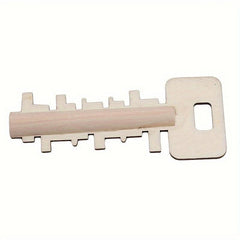 Wooden Toy Unlock Puzzle Key Lock Educational Toy