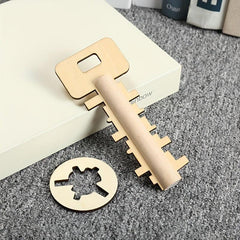 Wooden Puzzle Brain Teaser Toy for Adults Kids