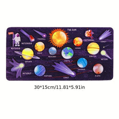 Early Education Astronomy Toys Solar System Puzzle Game Boards