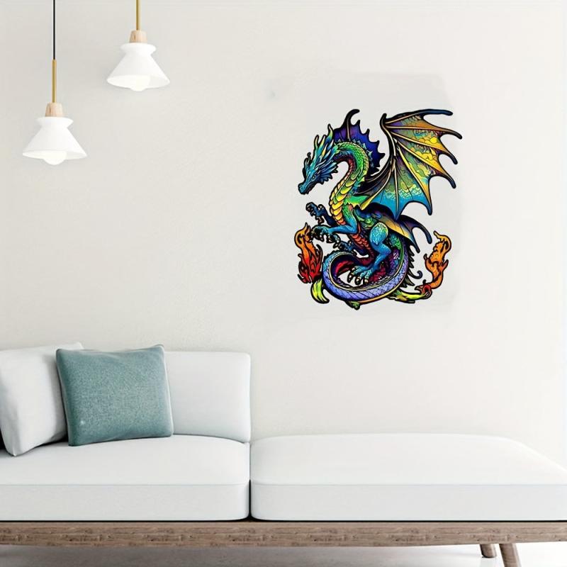 Flying Dragon Wooden Puzzle High Difficulty Toy